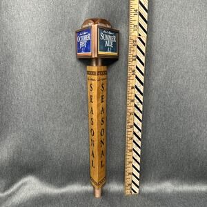 Samuel Adams Beer Tap Handle Interchangeable Seasonal Labels Collectible Barware